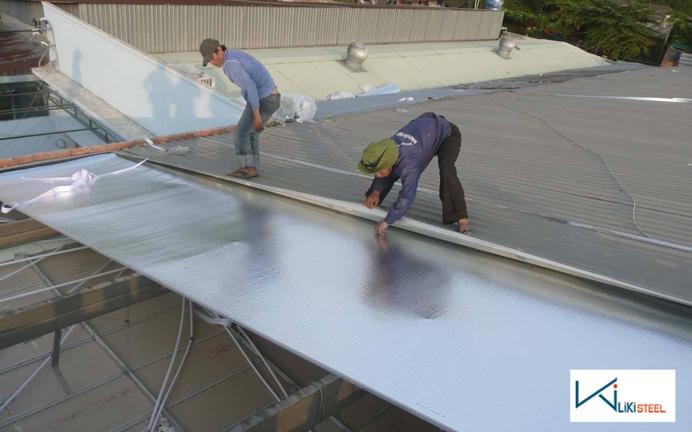 Tole cách nhiệt Hoa Sen chống ăn mòn, phù hợp khí hậu Việt Nam