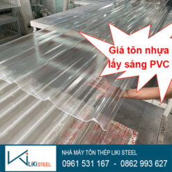 Giá tôn nhựa PVC