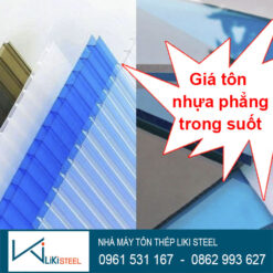 Tôn nhựa trong suốt phẳng