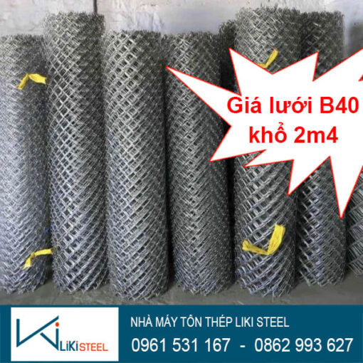 Giá lưới B40 khổ 2m4
