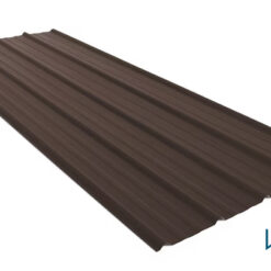 Tôn sóng vuông màu socola mang vẻ đẹp mạnh mẽ và hiện đại