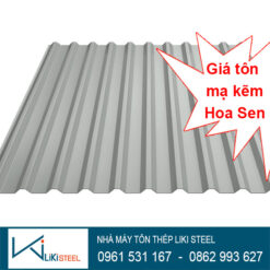 Giá tôn mạ kẽm Hoa Sen