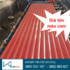 Giá tôn màu cam