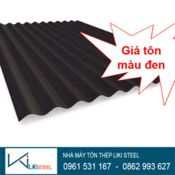 Giá tôn màu đen