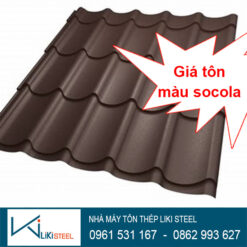 Giá tôn màu socola