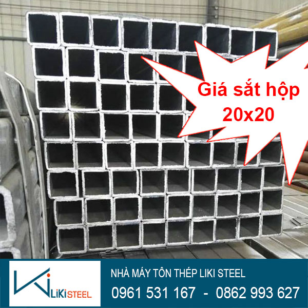 Giá Thép Hộp 20x20, Sắt Hộp 20x20 Giá sắt hộp 20x20