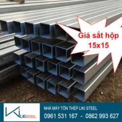 Tôn Thép LIKI STEEL | Tôn - Sắt hộp - Sắt ống - Sắt hình - Inox - B40 Giá sắt hộp 15x15