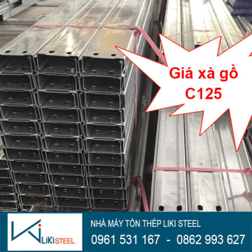 Giá xà gồ C125