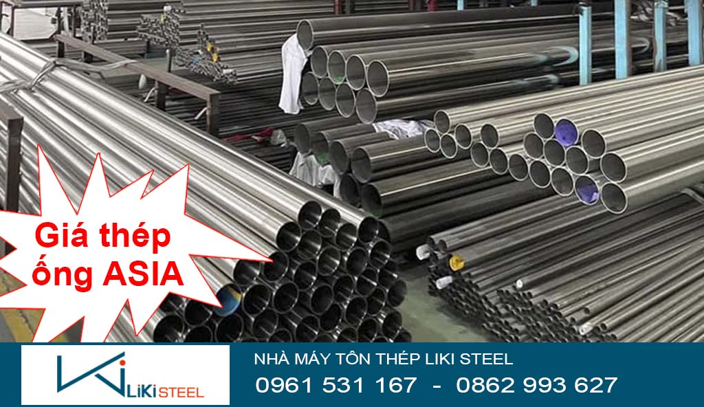 Giá thép ống ASIA