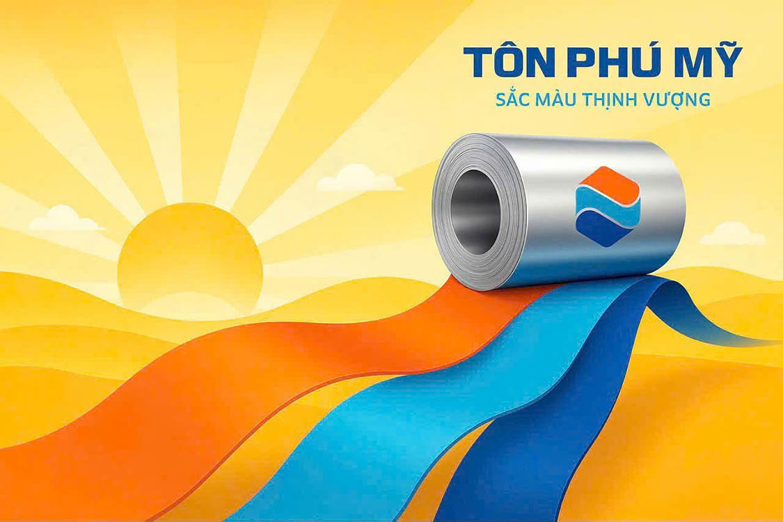 Tôn Phú Mỹ đảm bảo chất lượng đồng đều và ổn định