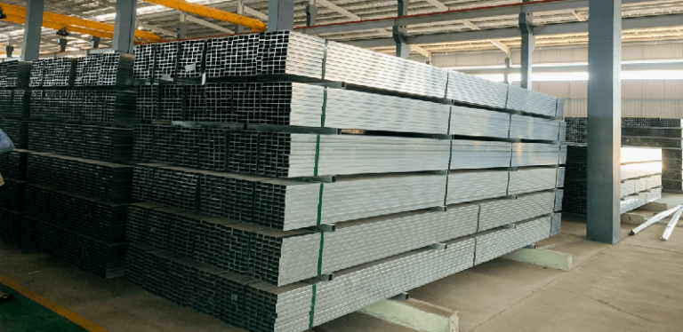 Giá Sắt Hộp 40x80, Sắt Hộp Mạ Kẽm 40x80 Hòa Phát Sắt hộp 40x80 mạ kẽm Hòa Phát tại kho hàng LIKI STEEL