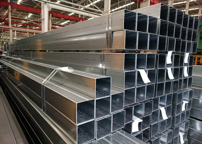 Thép hộp mạ kẽm vuông tại kho LIKI STEEL