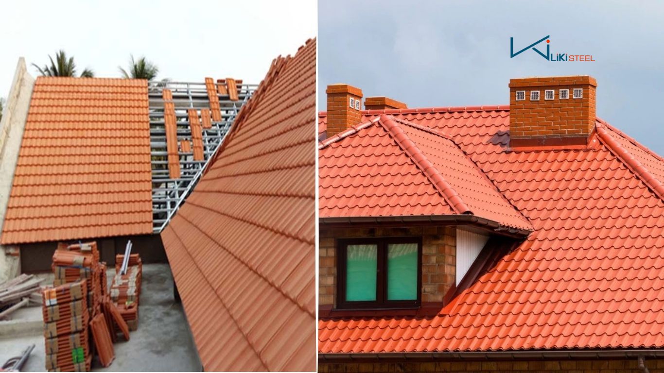 Tôn giả ngói và mái ngói truyền thống