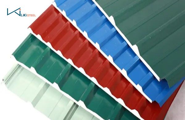Bộ sưu tập màu sắc của tôn PU cách nhiệt