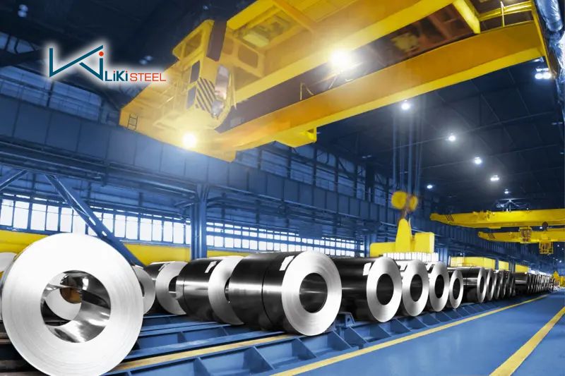 Dây chuyền sản xuất hiện đại giúp Tôn Màu Phú Mỹ đạt chất lượng đồng đều và ổn định.