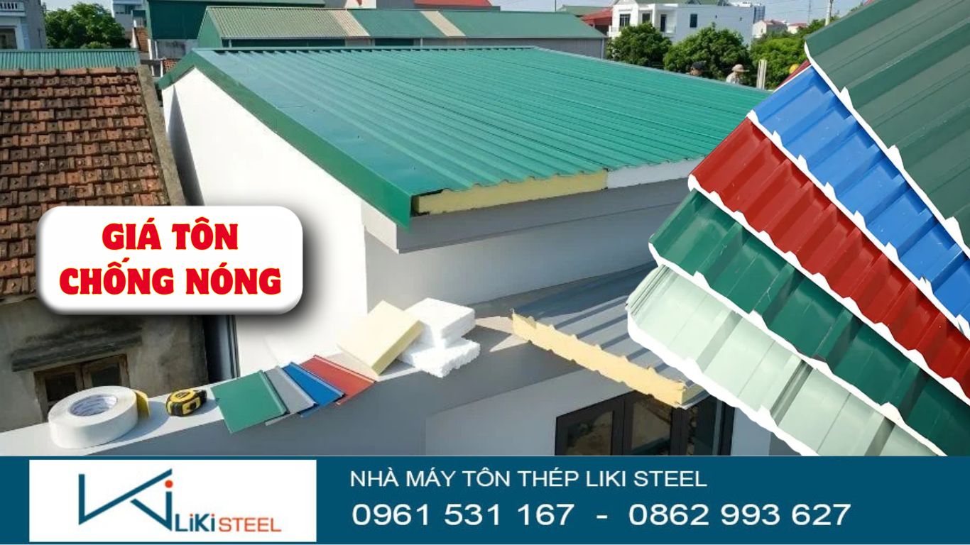 Giá tôn chóng nóng, Giá tôn PU Mới Nhất - Giá Tốt Nhất - CK %
